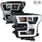 Spec-D Tuning 15-Up Ford F150 LED Rim Projector Headlights Black 2LHP-F15015JM-TM - alternate 1